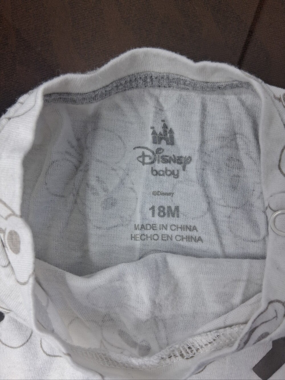 Disney Grey Plaid Sherpa Vest & Mickey Jogger 3pc Set - Picture 4 of 14